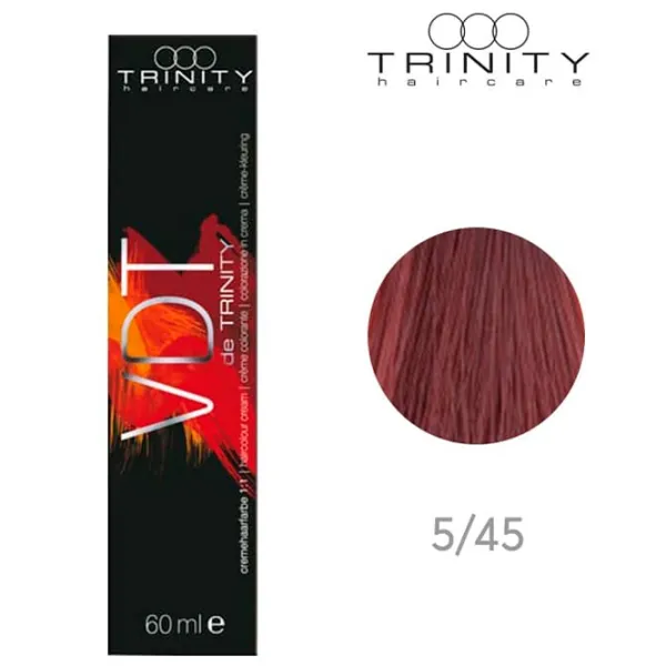 Краска для волос Trinity VDT Код цвета: 5-45, 60 мл photo 2 Краска для волос Trinity VDT Код цвета: 5-45, 60 мл photo 2