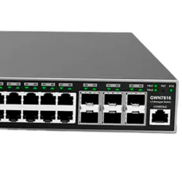 Коммутатор Grandstream GWN7816 Черный photo 5