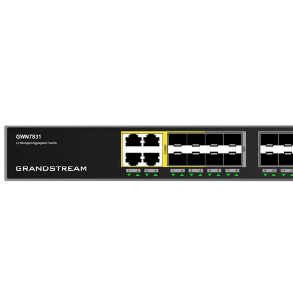 Switch Grandstream GWN7831 Black photo 6