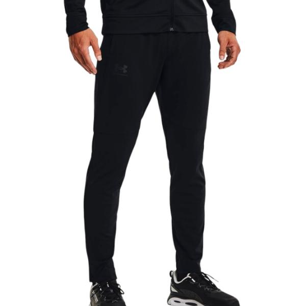 Pantaloni sportivi pentru bărbați Under Armour UA Pique Track Pants XL / Black photo 3 Pantaloni sportivi pentru bărbați Under Armour UA Pique Track Pants XL / Black photo 3
