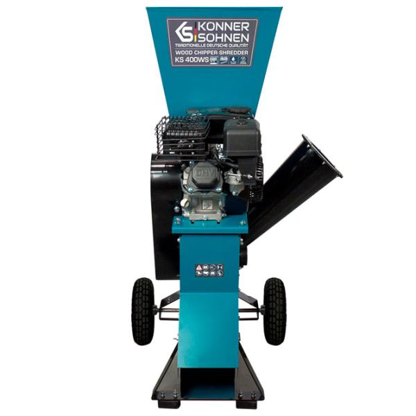 Aparat de mărunţit pentru crengi Könner & Söhnen KS 400WS 117 dB/ 2300 W photo 2