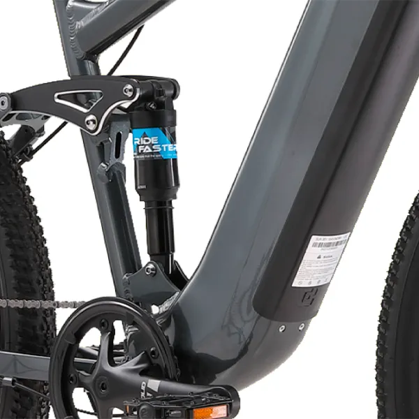 Bicicletă electrică ApeRyder Buffalo-E 27.5" Gray photo 3 Bicicletă electrică ApeRyder Buffalo-E 27.5" Gray photo 3