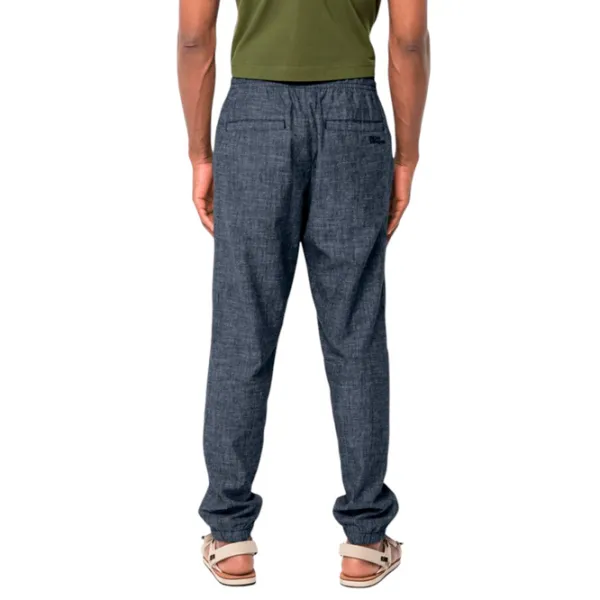 Pantaloni sportivi pentru bărbați Jack Wolfskin Sandroute Pants M S/ Navy photo 3