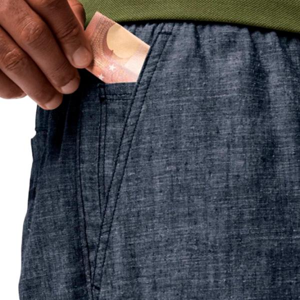 Pantaloni sportivi pentru bărbați Jack Wolfskin Sandroute Pants M S/ Navy photo 4