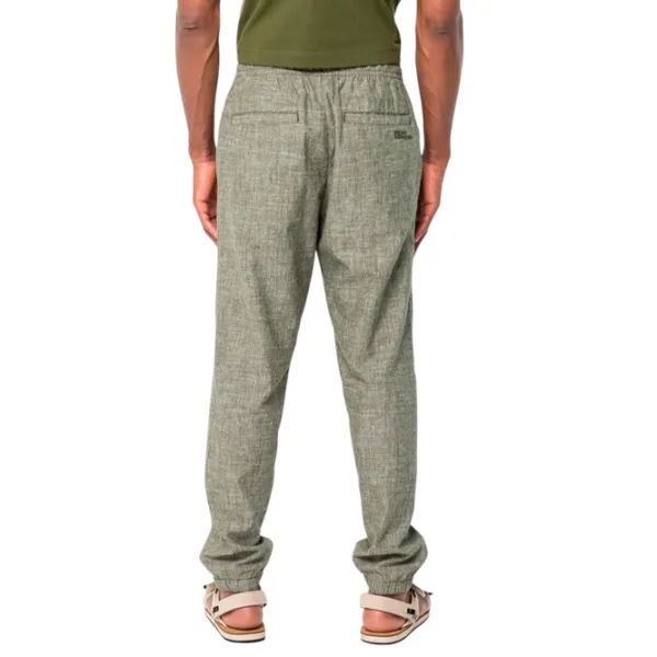 Pantaloni sportivi pentru bărbați Jack Wolfskin Sandroute Pants M S/ Beige photo 3
