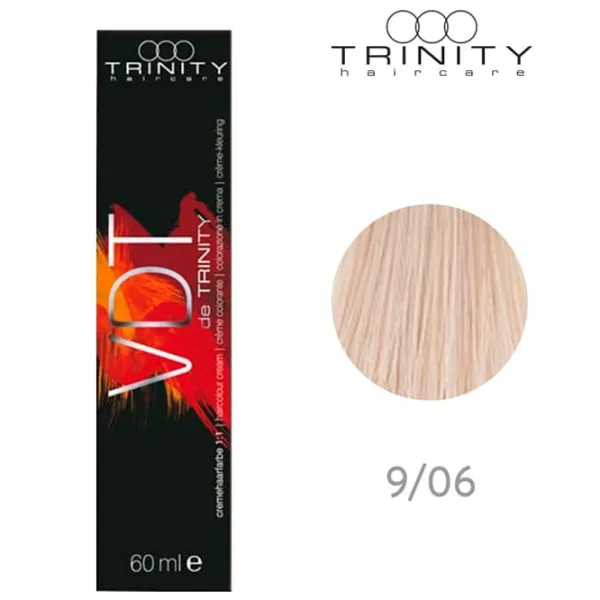 Краска для волос Trinity VDT Код цвета: 9-06, 60 мл photo 2 Краска для волос Trinity VDT Код цвета: 9-06, 60 мл photo 2