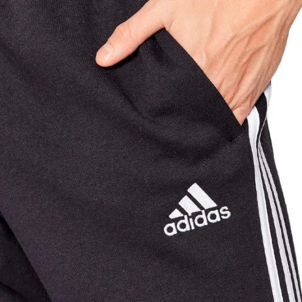 Pantaloni sportivi pentru bărbați Adidas 3 Stripes Fleece XL/ Black photo 5 Pantaloni sportivi pentru bărbați Adidas 3 Stripes Fleece XL/ Black photo 5