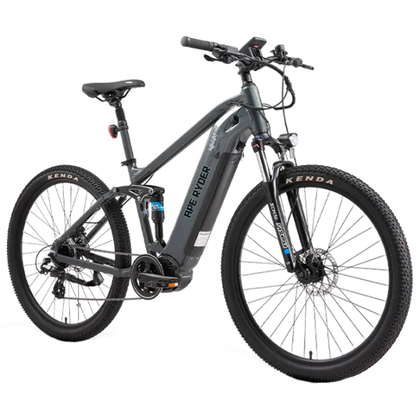 Bicicletă electrică ApeRyder Buffalo-M 27.5" Antracit photo 2 Bicicletă electrică ApeRyder Buffalo-M 27.5" Antracit photo 2