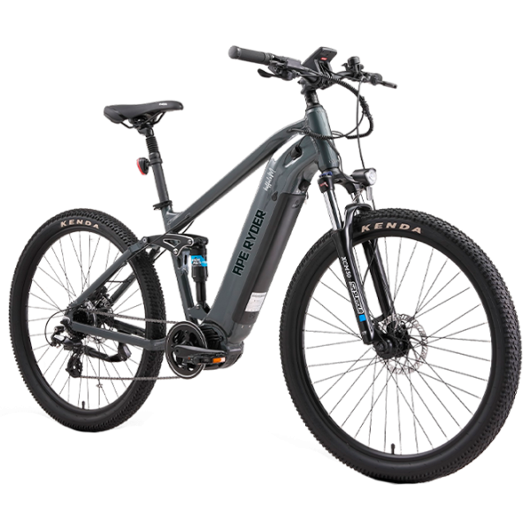 Bicicletă electrică ApeRyder Buffalo-M 27.5" Antracit photo 2 Bicicletă electrică ApeRyder Buffalo-M 27.5" Antracit photo 2