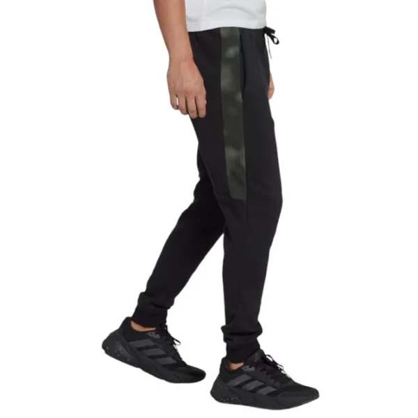 Pantaloni sportivi pentru bărbați Adidas Camouflage Pt Sport Essentials S/ Black photo 3