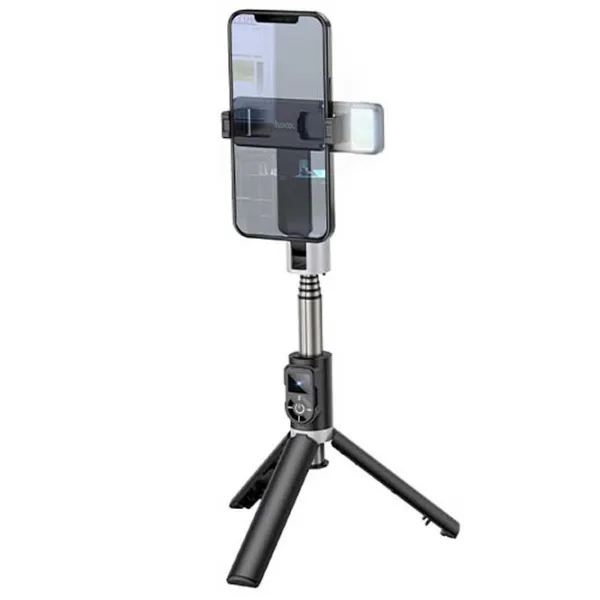 Штатив Hoco K16 Alloy Fill Light Live для смартфона/ Черный photo 2