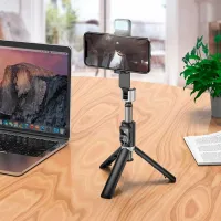 Штатив Hoco K16 Alloy Fill Light Live для смартфона/ Черный photo 5