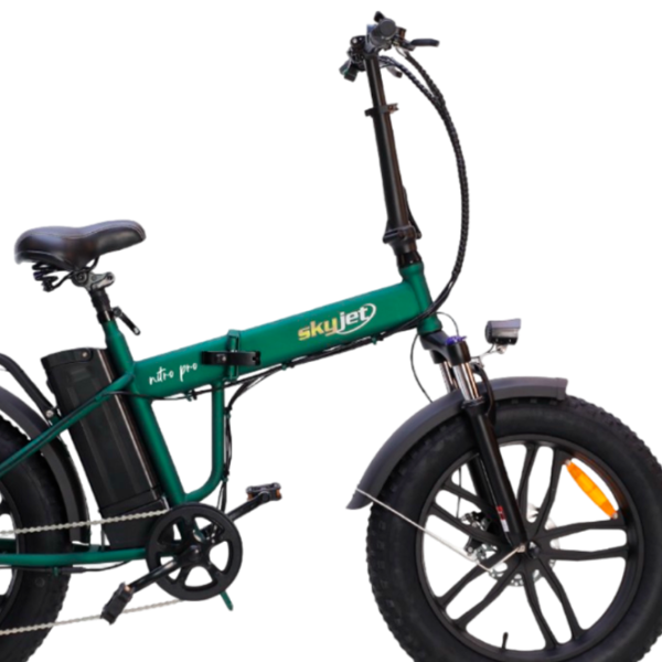 Электровелосипед SkyJet Nitro PRO 20" Зелёный photo 3