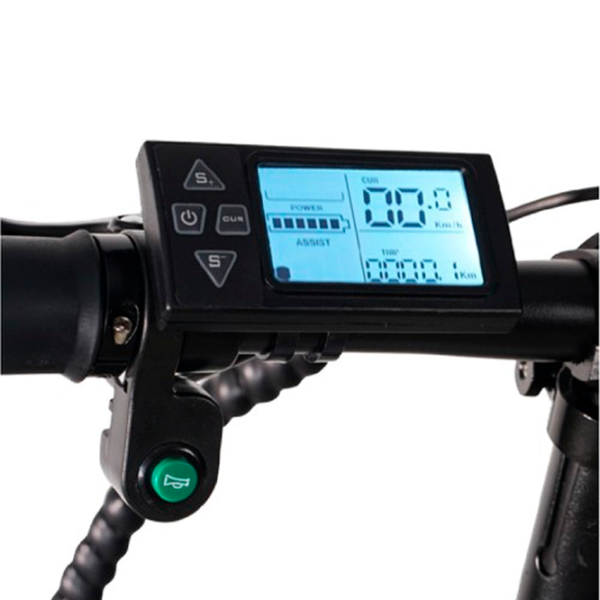 Электровелосипед SkyJet Nitro PRO 20" Зелёный photo 4