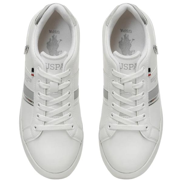Adidași pentru femei U.S. Polo Assn. Eloza 3PR Primăvară/ White photo 4