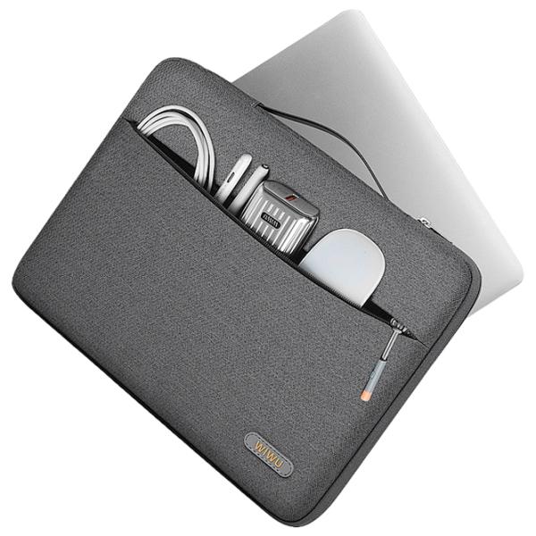 Чехол для ноутбука WIWU Pilot Sleeve 16"/ Grey photo 6