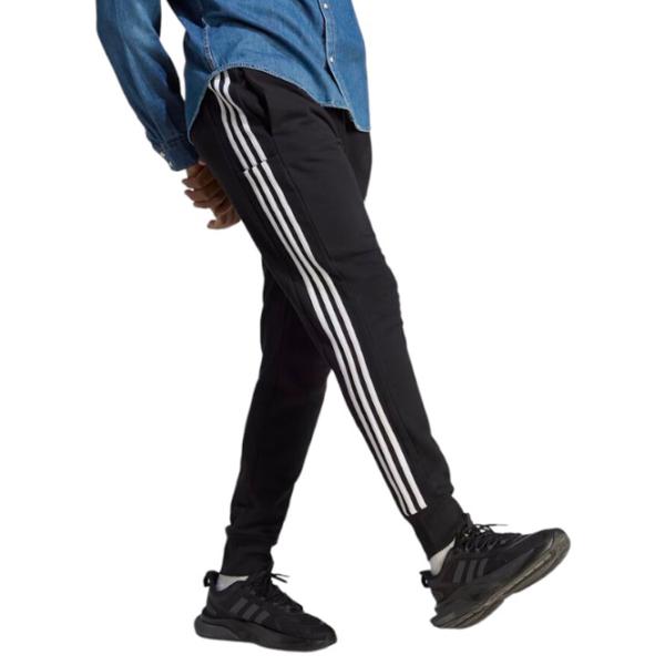 Спортивные брюки для мужчин Adidas Essentials French Terry Tapered Cuff 3S L/ Черный photo 5