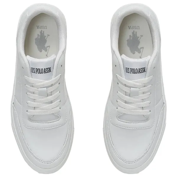 Adidași pentru femei U.S. Polo Assn. Tiger 3PR Primăvară/ White photo 4