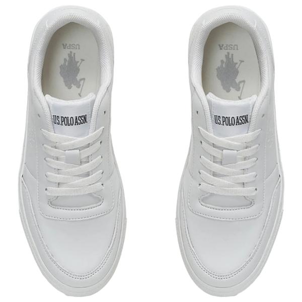 Adidași pentru femei U.S. Polo Assn. Tiger 3PR Primăvară/ White photo 4
