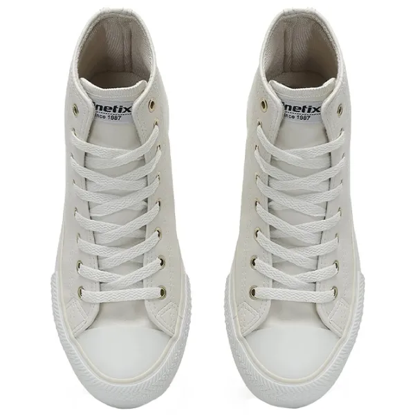 Adidași pentru femei Kinetix Busan Hi 3PR Primăvară/ Cream photo 4