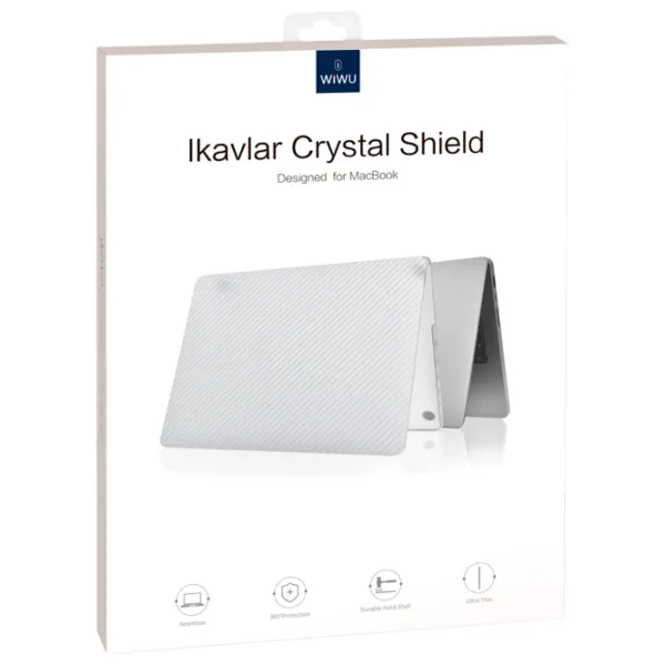 Чехол для ноутбука WIWU Crystal Shield 13.3"/ Clear photo 6