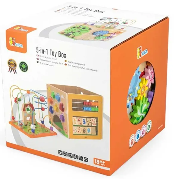 Montessori VIGA 44591 1+/ Multicolor photo 2