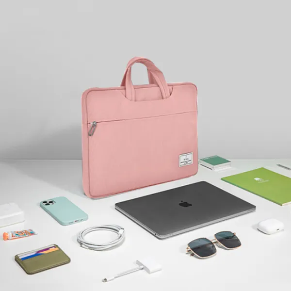 Geantă pentru laptop WIWU Vivi Handbag 14"/ Pink photo 8
