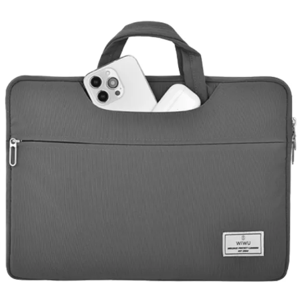 Сумка для ноутбука WIWU Vivi Handbag 14"/ Grey photo 2