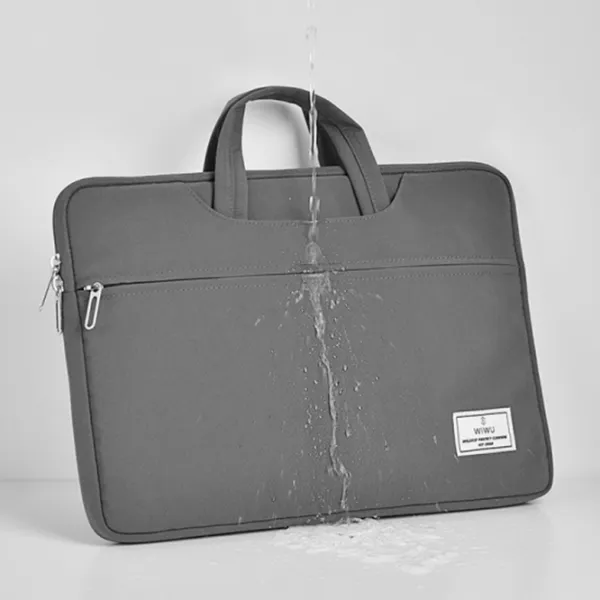 Сумка для ноутбука WIWU Vivi Handbag 14"/ Grey photo 9