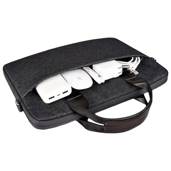 Geantă pentru laptop WIWU Minimalist 16"/ Black photo 5