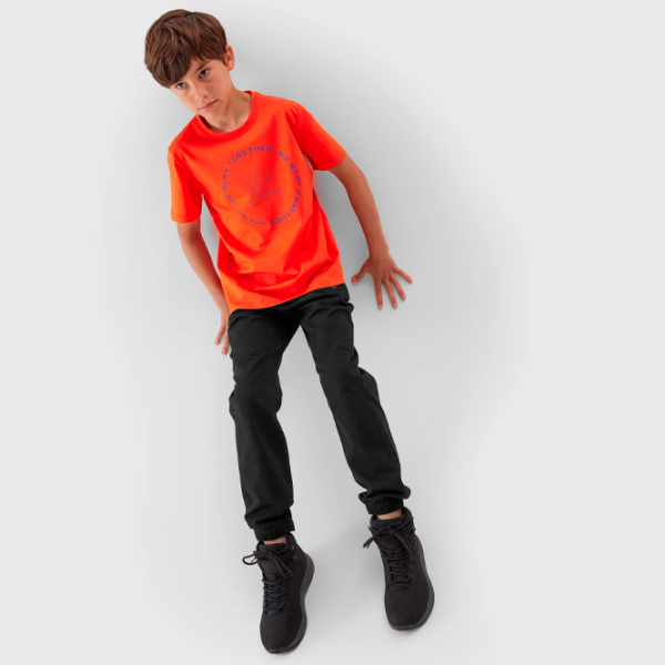 Спортивные брюки для мальчиков 4F 4FJRAW23TTROM681 152/ Черный photo 3 Спортивные брюки для мальчиков 4F 4FJRAW23TTROM681 152/ Черный photo 3