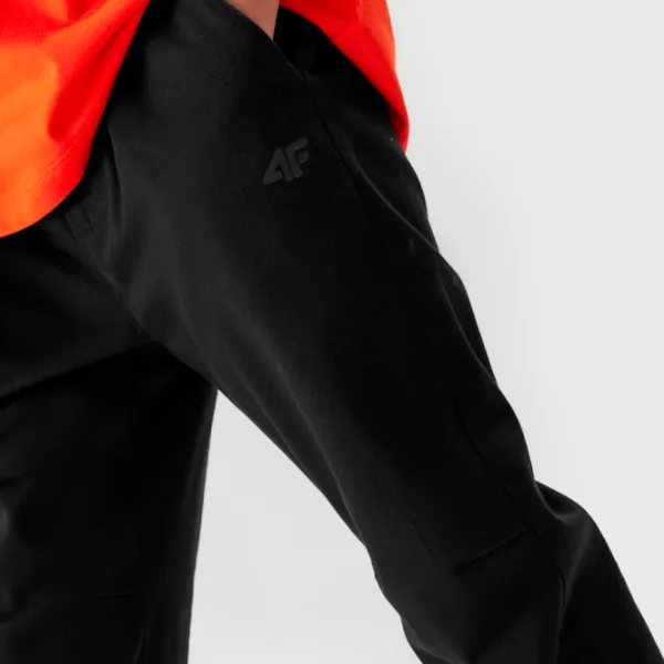 Спортивные брюки для мальчиков 4F 4FJRAW23TTROM681 152/ Черный photo 5 Спортивные брюки для мальчиков 4F 4FJRAW23TTROM681 152/ Черный photo 5