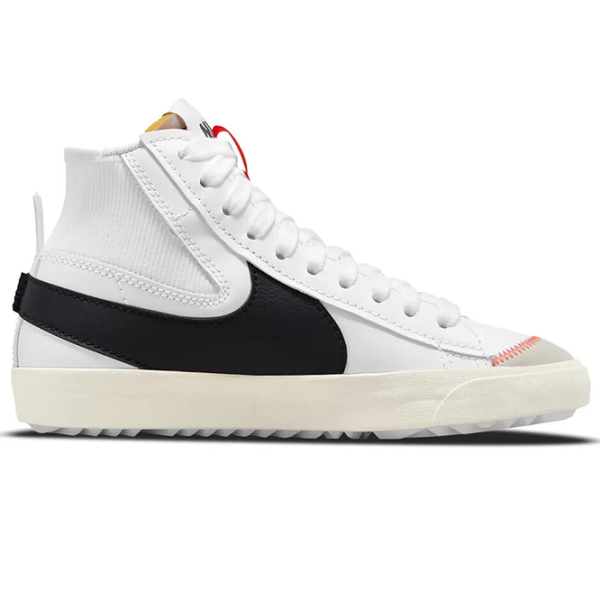 Ghete unisex Nike BLAZER MID '77 JUMBO Casual/ White photo 2 Ghete unisex Nike BLAZER MID '77 JUMBO Casual/ White photo 2