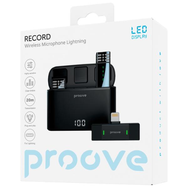 Микрофон Proove Record Lightning Черный photo 2