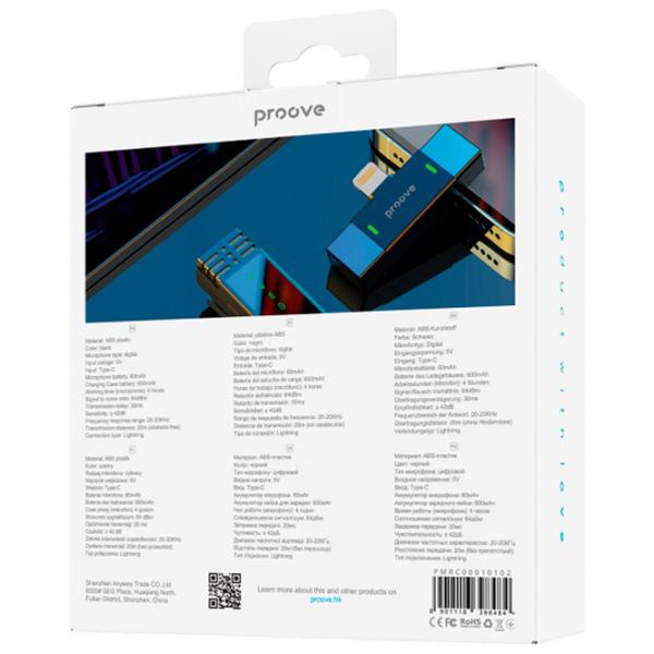Микрофон Proove Record Lightning Черный photo 3
