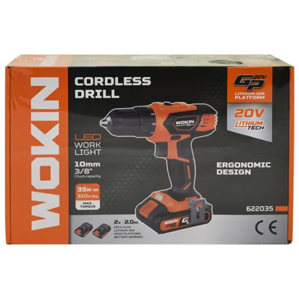 Шуруповерт Wokin 622035 400 rot/min photo 5 Шуруповерт Wokin 622035 400 rot/min photo 5