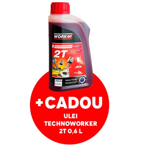 Триммер для травы Technoworker BC 43 PRO + Ulei 0.6 2T VOR57990 Оранжевый photo 3 Триммер для травы Technoworker BC 43 PRO + Ulei 0.6 2T VOR57990 Оранжевый photo 3