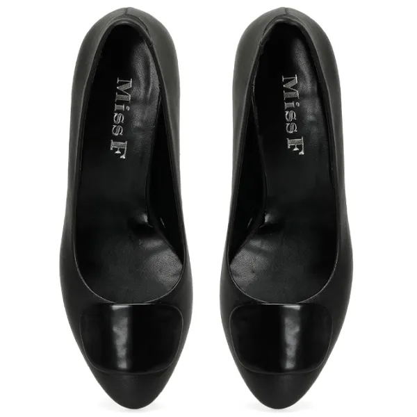 Pantofi pentru femei Miss F DW23006 3PR 40/ Black photo 4 Pantofi pentru femei Miss F DW23006 3PR 40/ Black photo 4