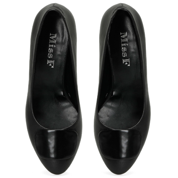 Pantofi pentru femei Miss F DW23006 3PR 40/ Black photo 4 Pantofi pentru femei Miss F DW23006 3PR 40/ Black photo 4