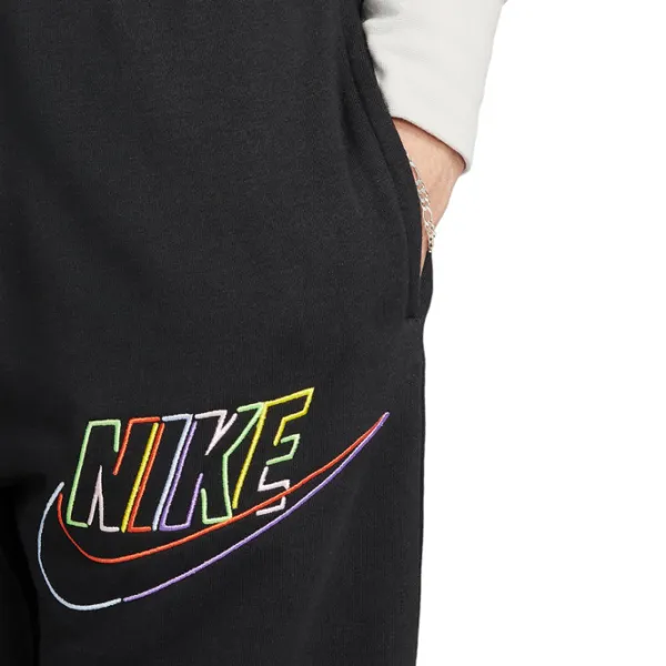 Pantaloni sportivi pentru bărbați Nike M Nk Club+ Ft Cf Pant Mcf L/ Black photo 6
