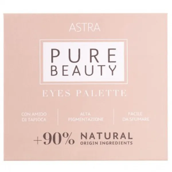 Тени для век Astra Pure Beauty 15.5 г/ 01-Pastels photo 2