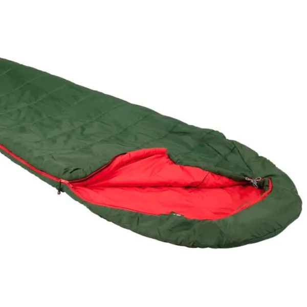 Спальный мешок High Peak Pak 1000 Polyester/ Зелёный Красный photo 3 Спальный мешок High Peak Pak 1000 Polyester/ Зелёный Красный photo 3