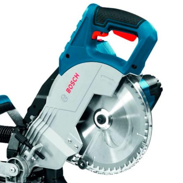Fierăstrău pentru tăieri înclinate Bosch GCM 8 SJL 216 mm/ Blue photo 2
