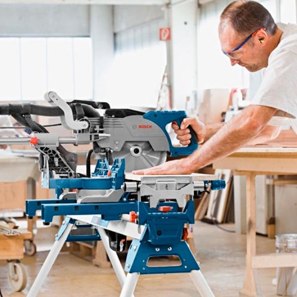 Fierăstrău pentru tăieri înclinate Bosch GCM 8 SJL 216 mm/ Blue photo 5