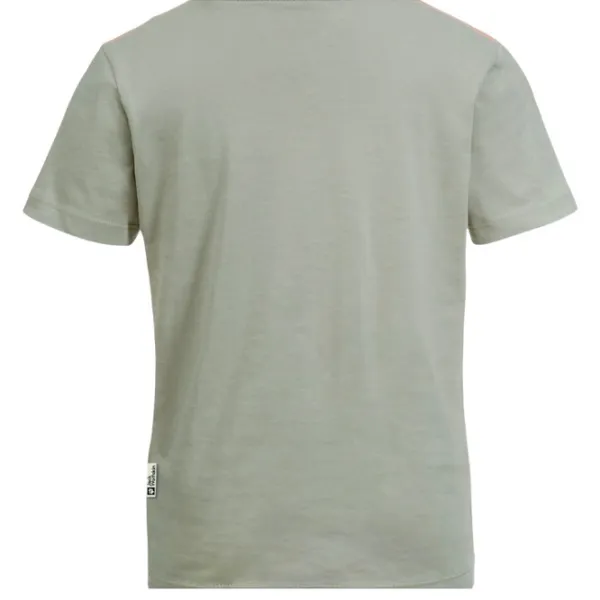 Tricou pentru băieți Jack Wolfskin More Hugs T K 140 / Teal photo 2 Tricou pentru băieți Jack Wolfskin More Hugs T K 140 / Teal photo 2