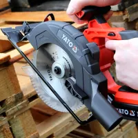 Fierăstrău circular Yato YT-82810 165 mm/ Red photo 7