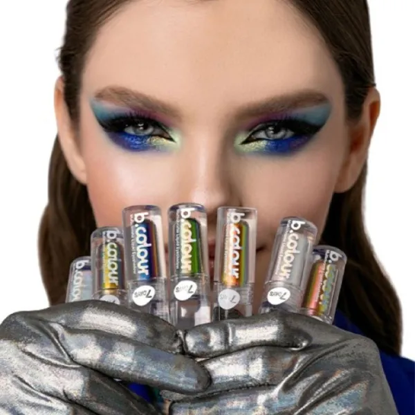 Тени для век 7DAYS BColour Multichrome Liquid 1.5 мл/ 01 Sapphire photo 2