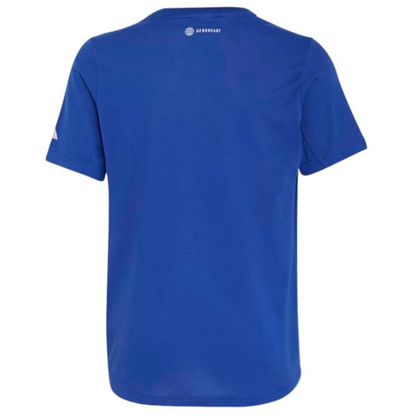 Футболка для мальчиков Adidas B Hiit Gfx Tee 176/ Синий photo 2 Футболка для мальчиков Adidas B Hiit Gfx Tee 176/ Синий photo 2