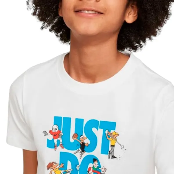 Футболка для мальчиков Nike K Nsw Tee Jdi Multi Sport XS / Белый photo 4 Футболка для мальчиков Nike K Nsw Tee Jdi Multi Sport XS / Белый photo 4