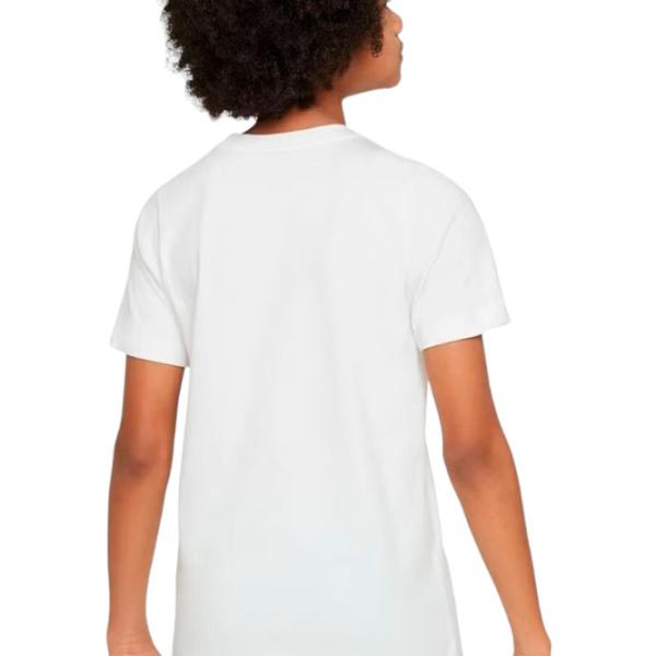 Футболка для мальчиков Nike K Nsw Tee Jdi Multi Sport S / Белый photo 2